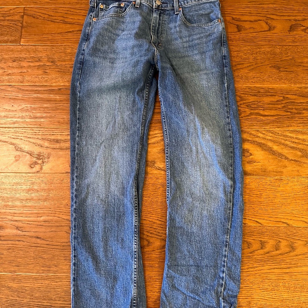 Levi's Men's‎ Straight Blue Jeans